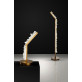 KA1782 WHITE QUARTZ TABLE LAMP